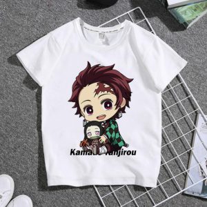 เสื้อยืดเด็ก ดาบพิฆาตอสูร Kimetsu